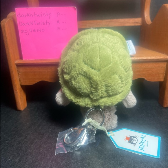 BNWT JELLYCAT I AM TIMMY TURTLE BAG CHARM SO ADORABLE - Picture 10 of 16
